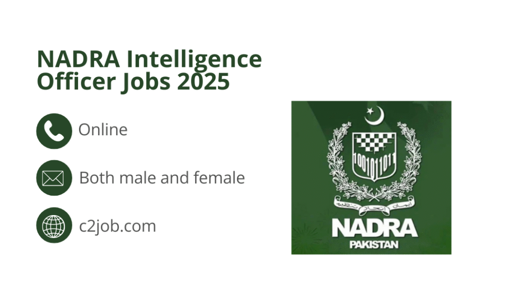 NADRA Intelligence Officer Jobs 2025