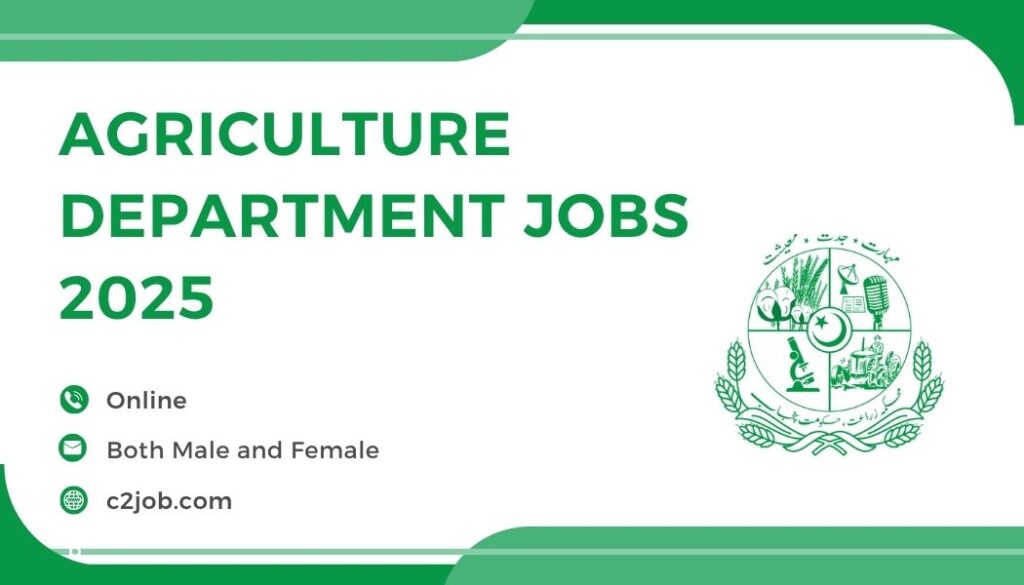 Agriculture Department Jobs 2025