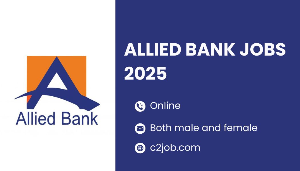 Allied Bank Jobs 2025 have officially opened for applications across Pakistan, offering a golden chance for both fresh graduates and experienced professionals to join one of the country’s most prestigious financial institutions.Allied Bank Jobs 2025 With its strong presence and legacy of over 75 years in the banking sector, Allied Bank Limited (ABL) is now hiring dynamic, motivated, and career-oriented individuals for multiple vacancies in various departments.Allied Bank Jobs 2025 These roles are spread across major cities and small towns, ensuring inclusivity and nationwide participation. The jobs are AI-optimized and designed with the future of banking in mind, enabling you to build a modern, growth-oriented career in finance. If you're looking for long-term stability, excellent growth potential, and a professional working environment,Allied Bank is your next best step. Why Join Allied Bank in 2025? Allied Bank offers not just a job but a progressive career path filled with innovation, continuous learning, and a dynamic working environment. With consistent employee training programs,Allied Bank Jobs 2025 leadership development,Allied Bank Jobs 2025 and access to modern banking tools, the bank equips its workforce with the latest skills to stay ahead in a competitive market. Allied Bank also promotes workplace diversity, encourages internal promotions, and maintains a performance-driven culture that rewards dedication and excellence. Joining Allied Bank in 2025 means becoming a part of a tech-driven, customer-focused institution that values both employee satisfaction and client service.Allied Bank Jobs 2025 Contact Details for Allied Bank Jobs 2025 If you have any questions or need support during the application process, feel free to contact Allied Bank’s HR department through the following: Email: careers@abl.com Phone Number: 042-35880044 Head Office Address: Allied Bank Limited, 3rd Floor, ABL Building, 3 Tipu Block, New Garden Town, Lahore, Pakistan Official Website: https://www.abl.com Vacancies & Eligibility Criteria (In Human Tone) Here is a list of current openings at Allied Bank for 2025, along with complete eligibility criteria: Management Trainee Officers (MTOs) Education: MBA, M.Com, or Master’s in Banking/Finance/Accounting from HEC recognized university. Gender: Male/Female Age: Up to 27 years Experience: Not mandatory but will be a plus. Location: Nationwide branches Branch Banking Officers Education: Minimum Bachelor’s degree Gender: Male/Female Age: 22 to 30 years Experience: 1-2 years in banking preferred Location: Urban and semi-urban areas IT Officers Education: BSc/BS in Computer Science, IT or related field Gender: Open to all Age: Up to 30 years Experience: 1 year minimum Location: Lahore, Karachi, Islamabad Cash Officers Education: Minimum Bachelor’s degree (preferably commerce) Gender: Male/Female Age: Up to 28 years Experience: Fresh or 6 months in banking Location: All cities Phone Banking Officers Education: Graduation in any discipline Gender: Both Age: Up to 30 years Experience: Customer service background preferred Location: Lahore & Karachi MORE JOBS INFORMATION Vacancies Overview Table Organization NamePost NameAllied Bank LimitedManagement Trainee OfficerAllied Bank LimitedBranch Banking OfficerAllied Bank LimitedIT OfficerAllied Bank LimitedCash OfficerAllied Bank LimitedPhone Banking OfficerGenderMale / FemaleAge Limit22 to 30 yearsEducationBachelor / Master DegreeDomicileAll Pakistani provincesApply ProcedureOnline via ABL Career PortalVacancy LocationMultiple cities in PakistanLast Date20 August 2025 How to Apply – Step-by-Step Guide in Human Tone Applying for Allied Bank Jobs 2025 is simple and user-friendly. Just follow these steps: Visit the official careers page: Go to https://www.abl.com/careers Select your desired position: Browse the list of active job openings and click on the one that suits your education and experience. Read the job description carefully: Ensure you meet the eligibility criteria before applying. Click on ‘Apply Now’ button: You’ll be redirected to the online application portal. Create an account or log in: Register with your email ID and complete your profile. Fill in all required information: Provide your personal details, educational background, and work experience. Upload scanned documents: Attach your latest CV, academic transcripts, and CNIC. Submit the application: Review your details before clicking on the final ‘Submit’ button. Confirmation: You will receive an email confirming your application submission. Benefits of Working at Allied Bank Allied Bank offers a wide range of benefits to its employees to ensure personal and professional well-being: Competitive market-based salary packages Annual bonuses and performance incentives Provident fund and gratuity Medical insurance for self and family Paid leaves, including casual, annual, and maternity/paternity leave On-job training and workshops Opportunities for promotions and transfers across Pakistan Access to the latest digital banking tools A collaborative and diverse work culture Conclusion Allied Bank Jobs 2025 are a perfect gateway for individuals seeking a long-term, stable, and rewarding career in Pakistan’s banking industry. Whether you’re a fresh graduate eager to start your journey or a skilled professional looking to advance, Allied Bank welcomes your talent. The recruitment process is fair, inclusive, and entirely online, making it easier than ever to become a part of one of the country’s top-tier financial institutions. Don’t miss the deadline—submit your application by 20 August 2025 and take the first step toward a secure future with Allied Bank. About Jobs FAQs