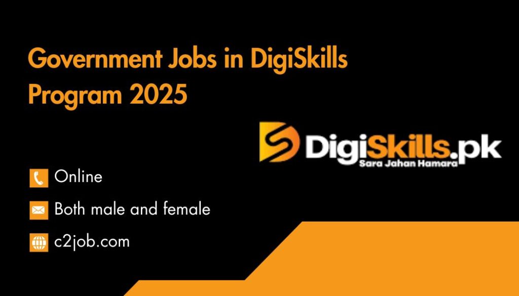 Government Jobs in DigiSkills Program 2025