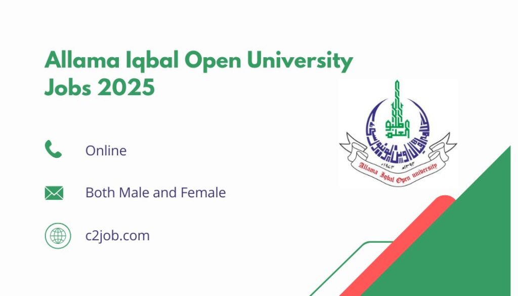 Allama Iqbal Open University Jobs 2025