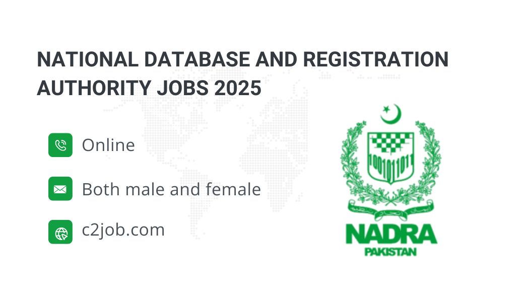 National Database and Registration Authority Jobs 2025