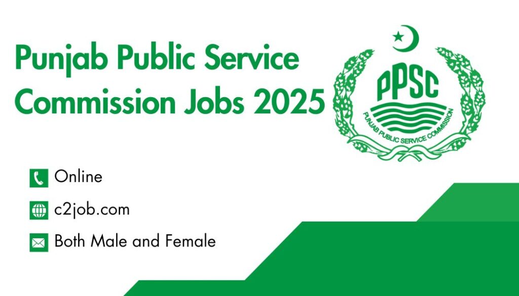 Punjab Public Service Commission Jobs 2025