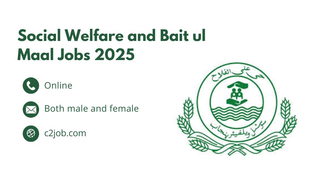 Social Welfare and Bait ul Maal Jobs 2025