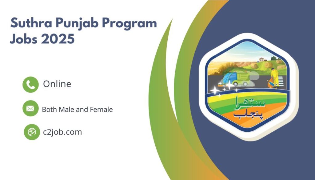 Suthra Punjab Program Jobs 2025