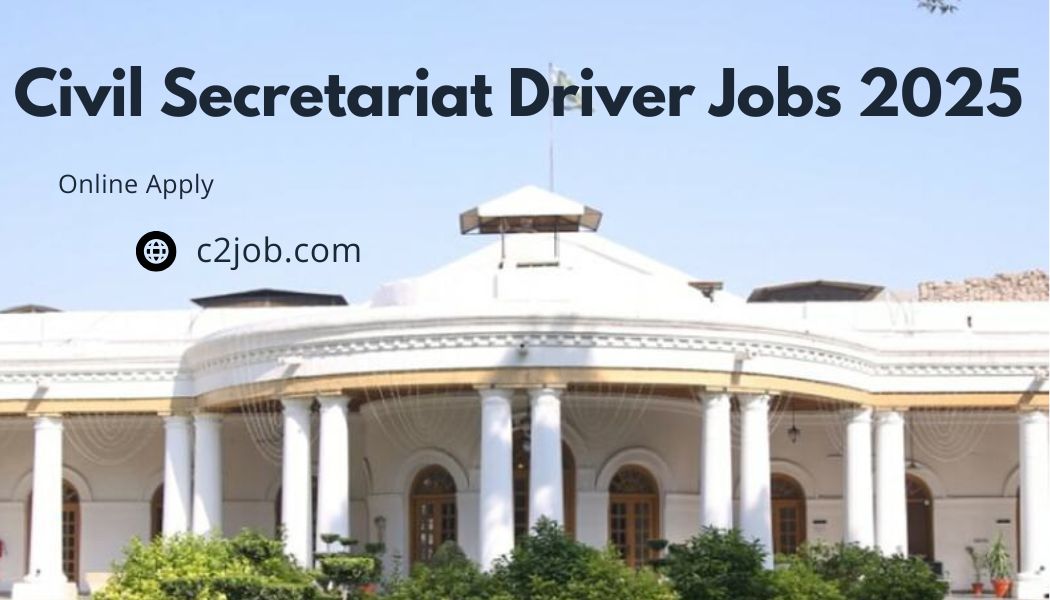 Civil Secretariat Driver Jobs 2025