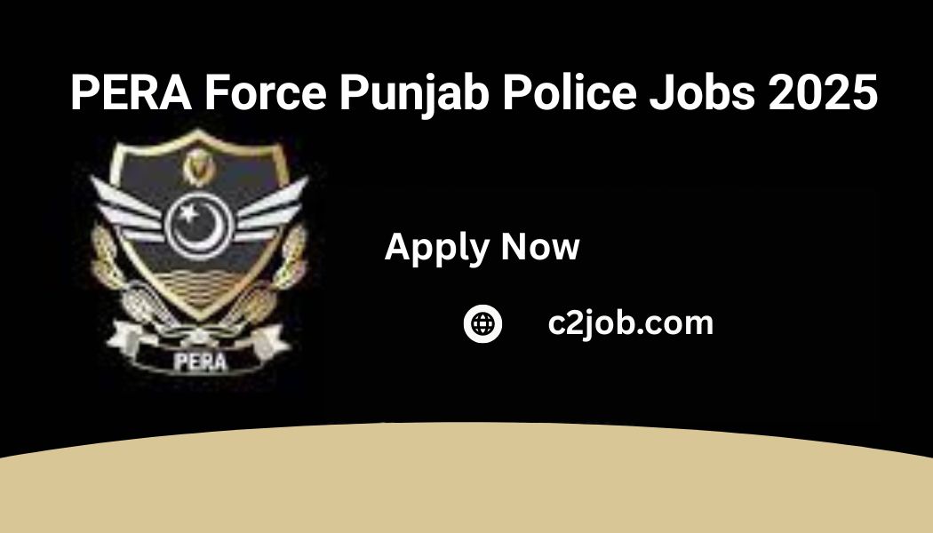 PERA Force Punjab Police Jobs 2025