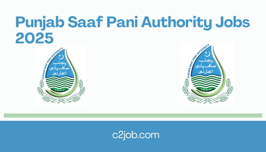 Punjab Saaf Pani Authority Jobs 2025