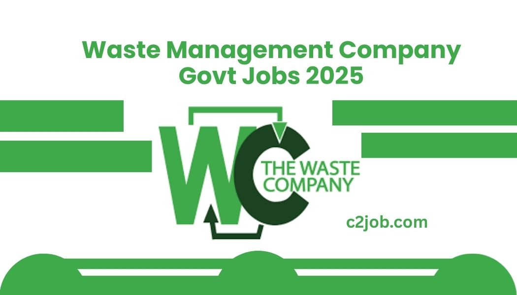 Waste Management Company Govt Jobs 2025